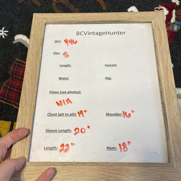 Vintage Ugly Christmas Sweater Grey Knit Ramie Cotton Blend Size Small Crew Neck - Picture 10 of 15